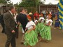 At the end of their prepared dancing, the students pulled all of the day's speakers out of the audience and had them dancing.  The result was surprising, chaotic, funny, and quite heartwarming.